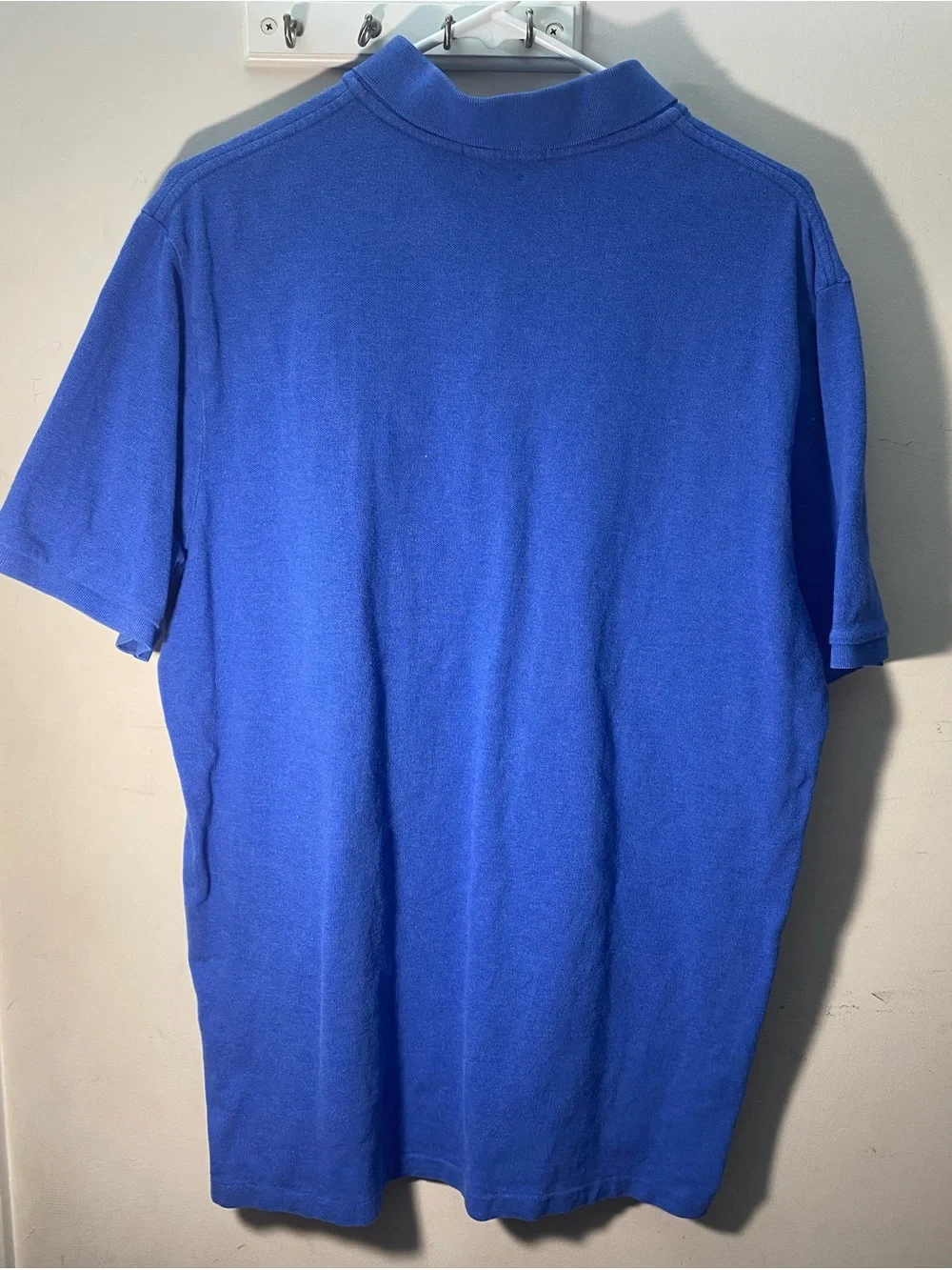 Ralph Lauren Men’s Bright Blue Polo with Orange Pony